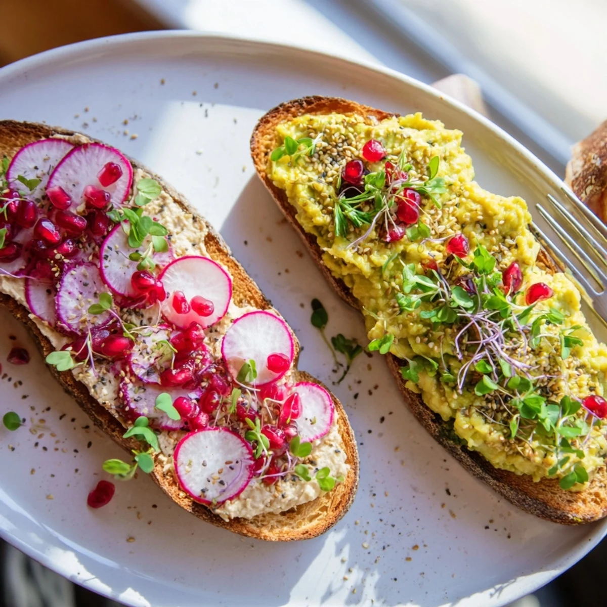 Bright Bold Breakfast Toasts