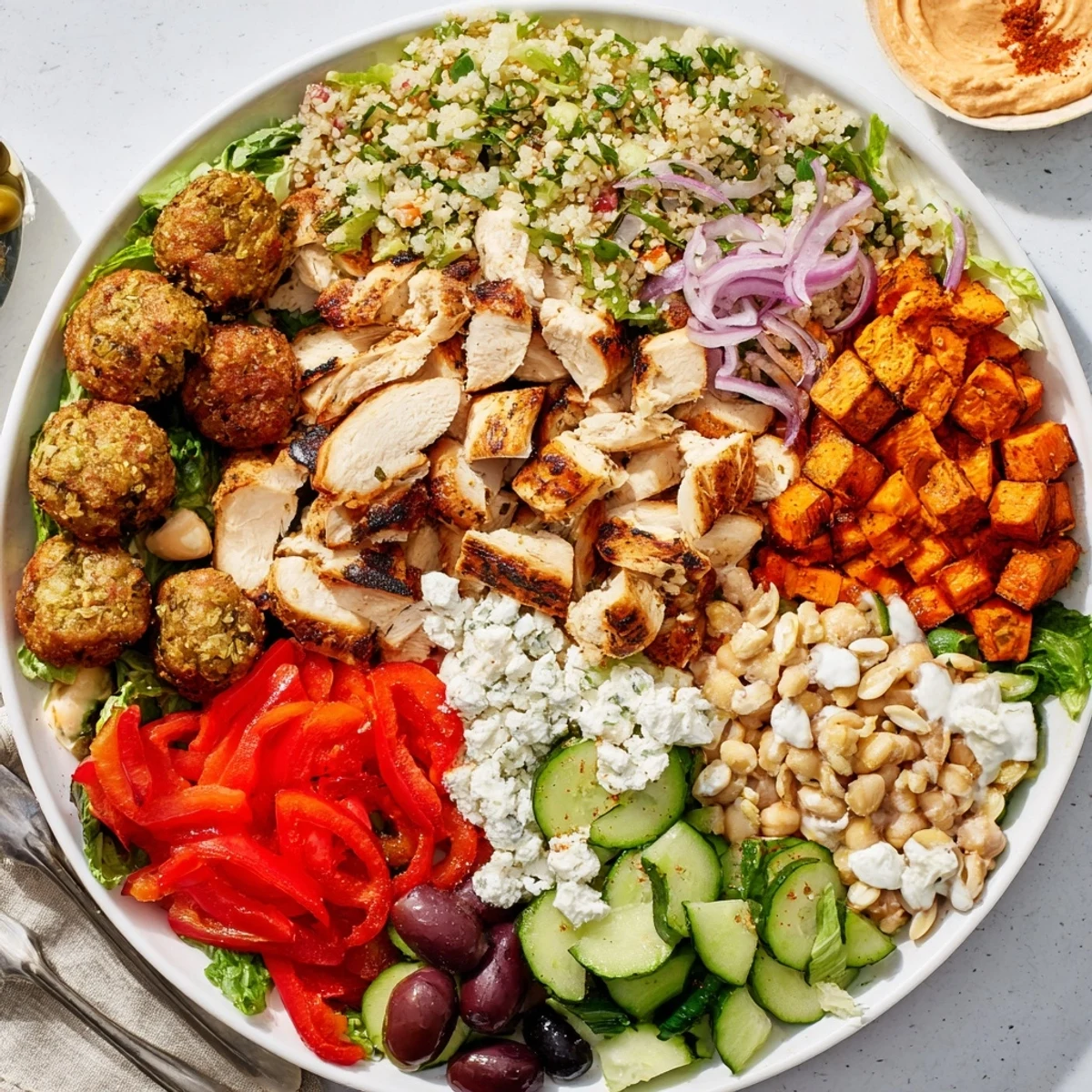 Interactive Plated Meals Boards Bowls