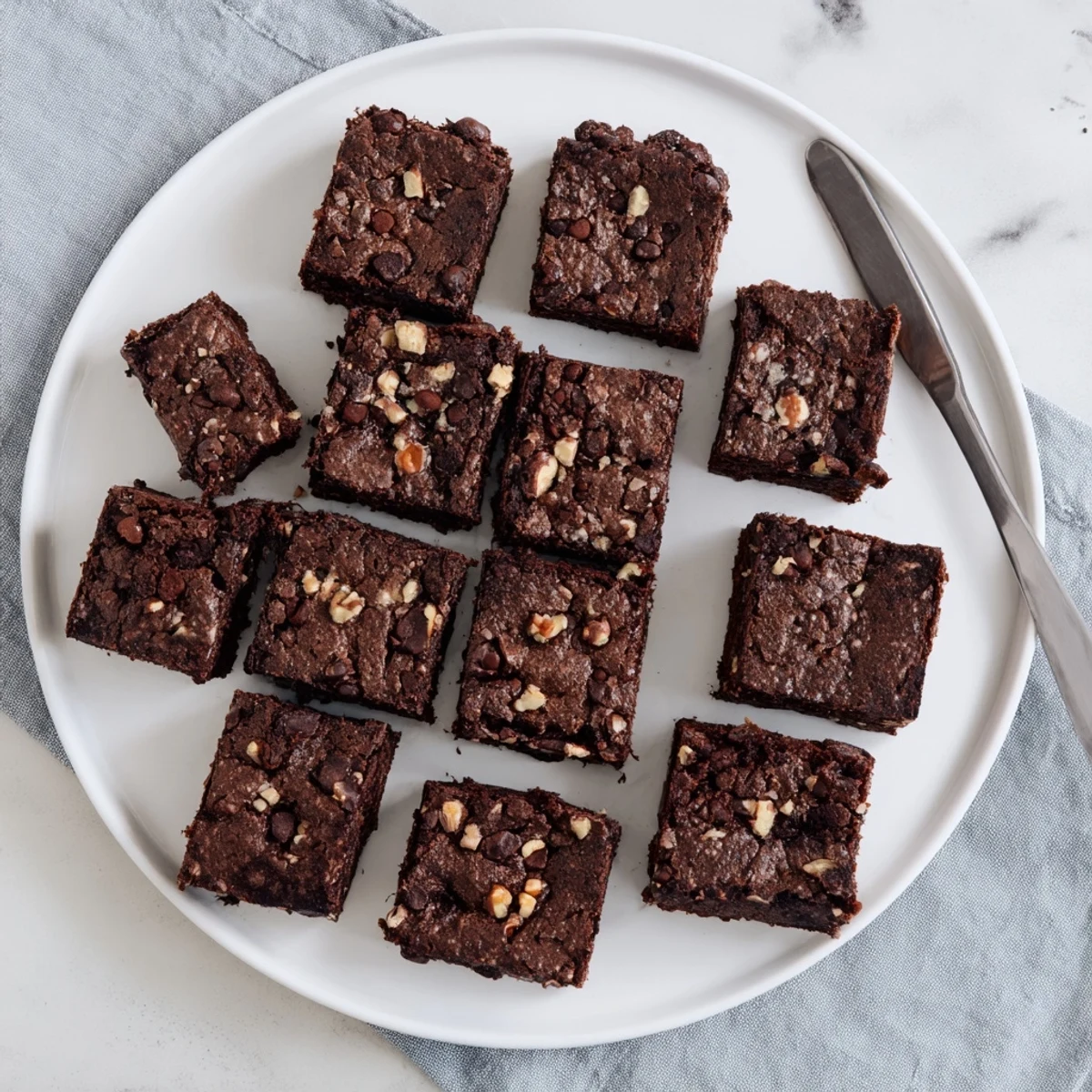 Zero-Waste Brownies Nut Pulp