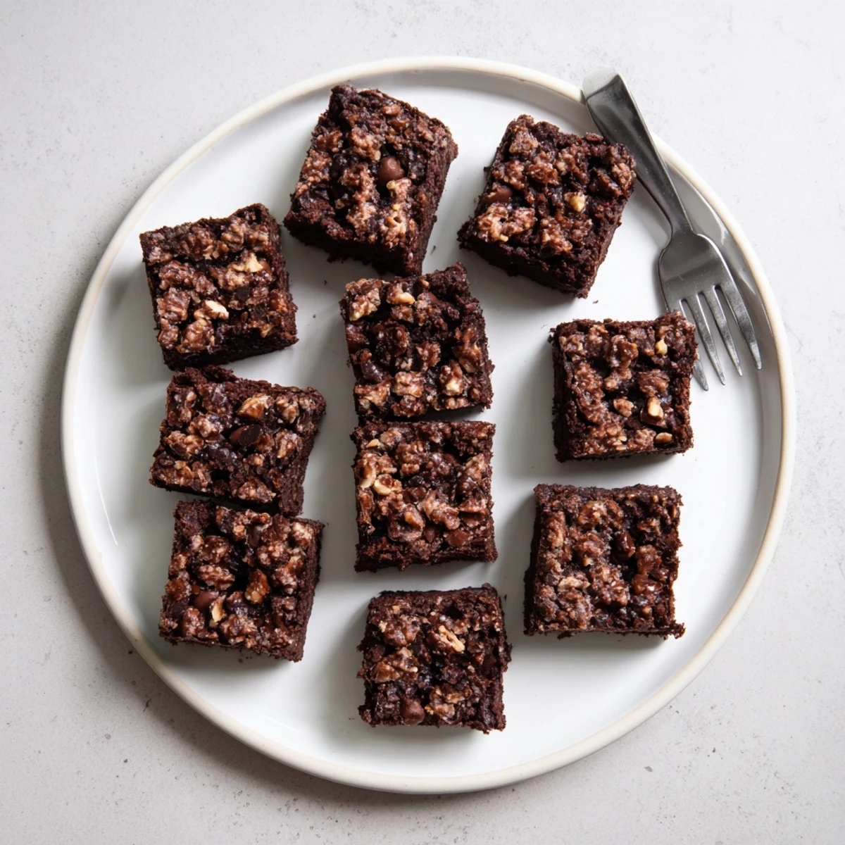 Indulgent Zero-Waste Brownies made with leftover nut-milk pulp for minimal waste.  