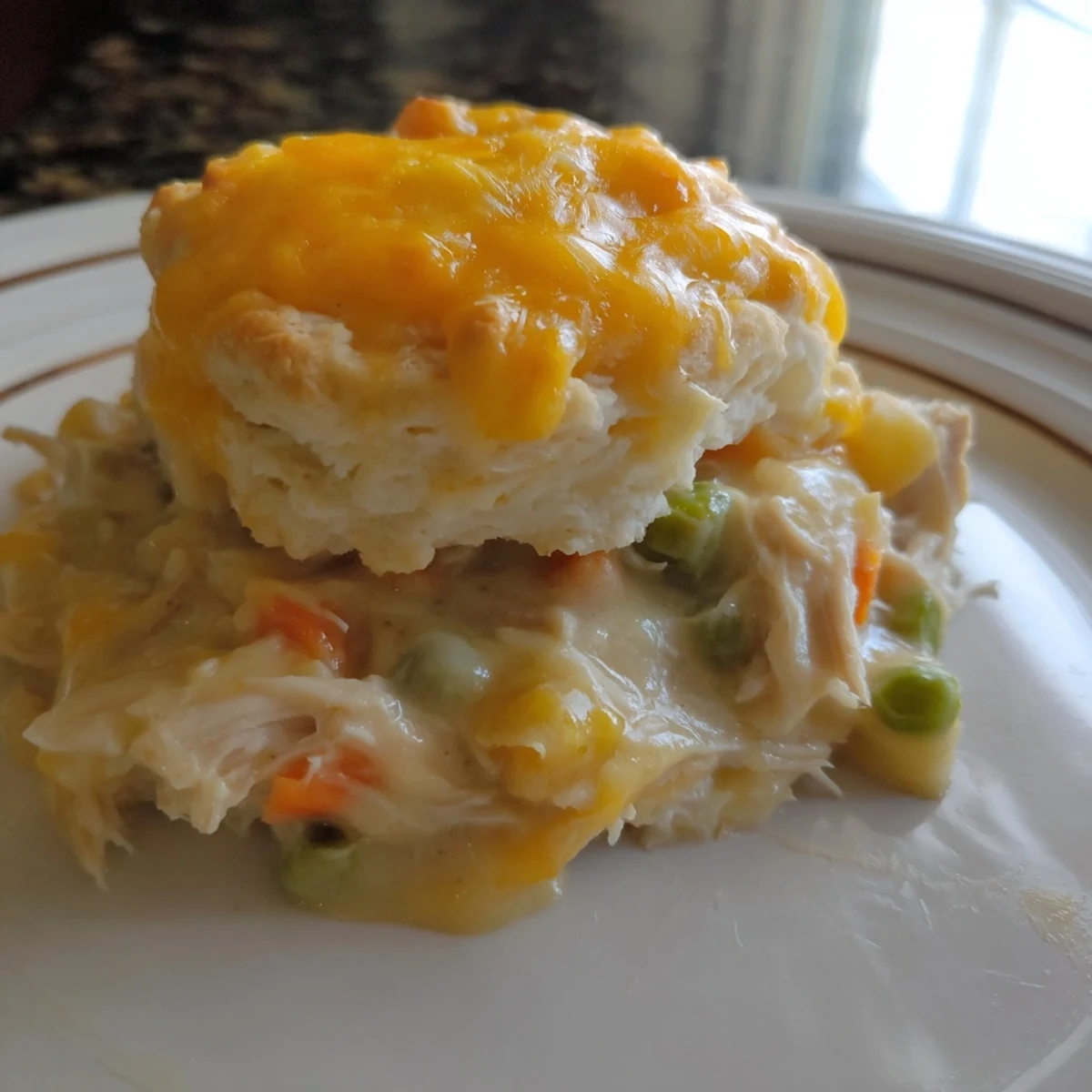 One-Pan Chicken Cobbler