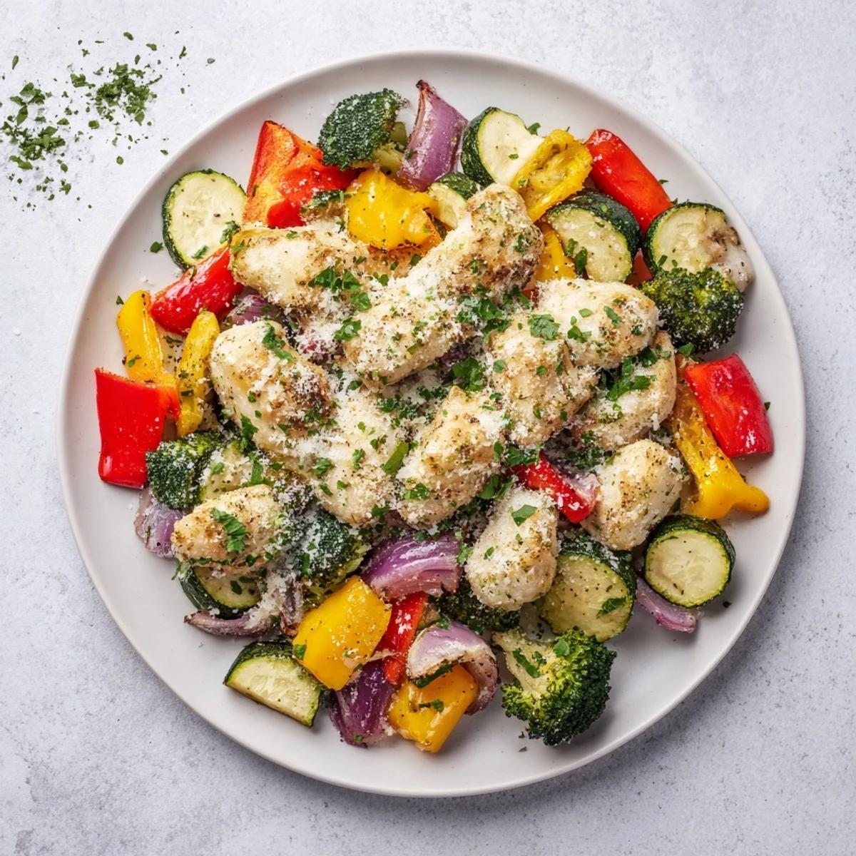 Garlic Parmesan Chicken Bites