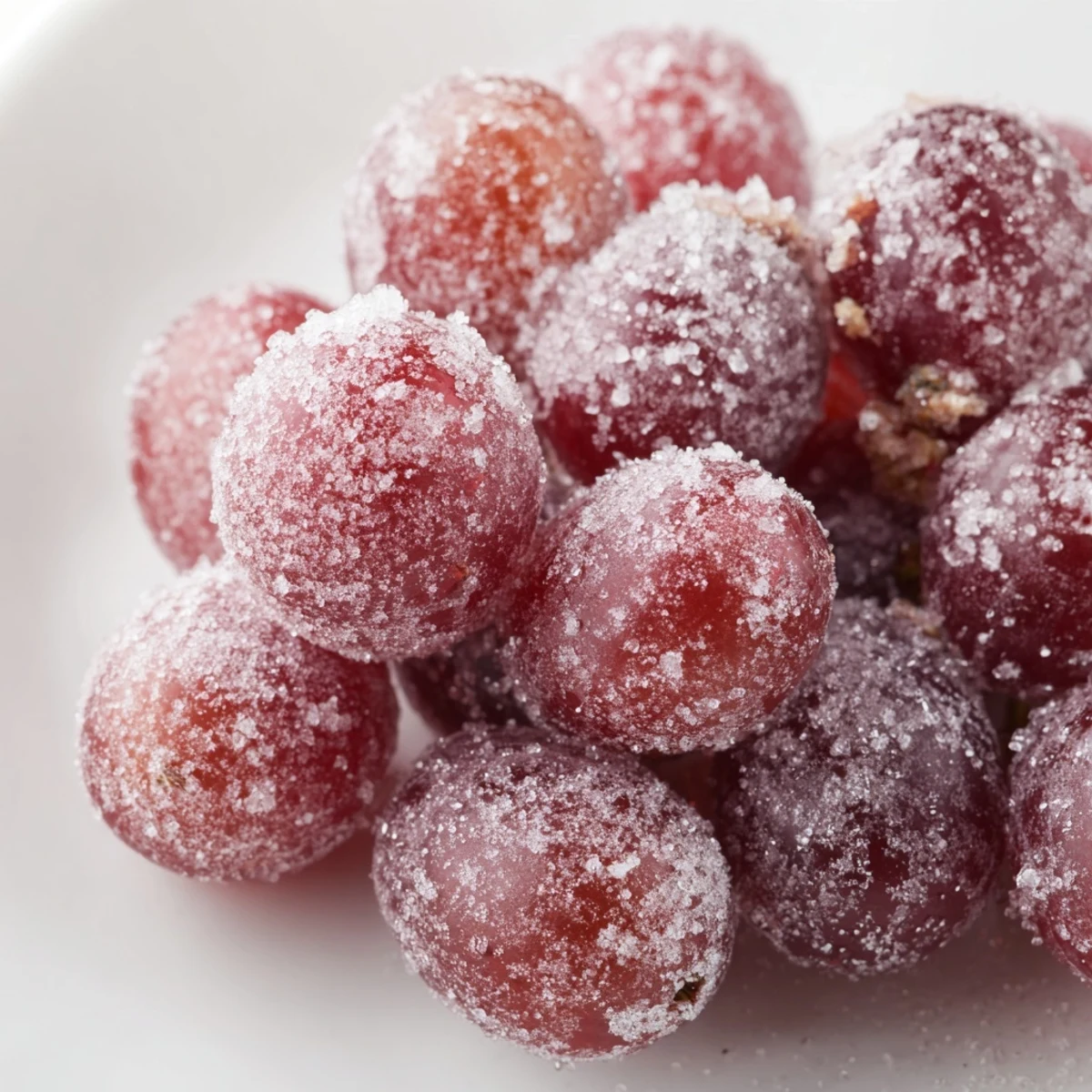 Quick Festive Frozen Grapes