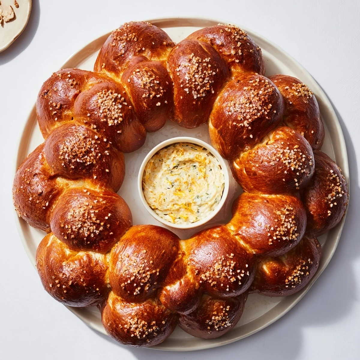 Pretzel Wreath Dip Ring