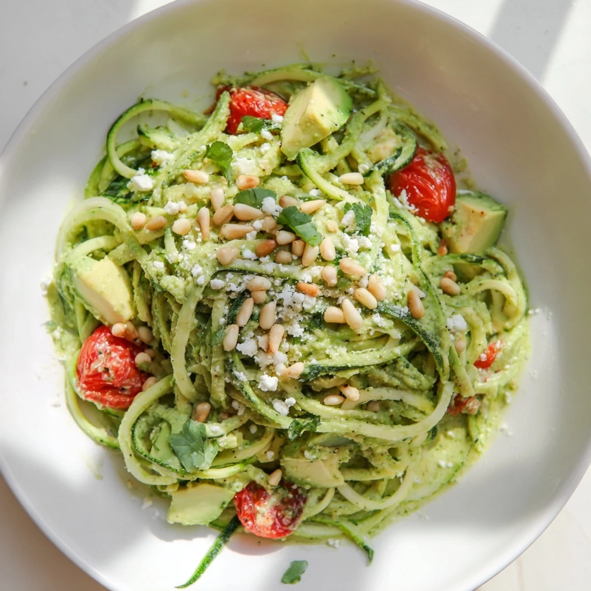 Green Goddess Zoodle Pasta