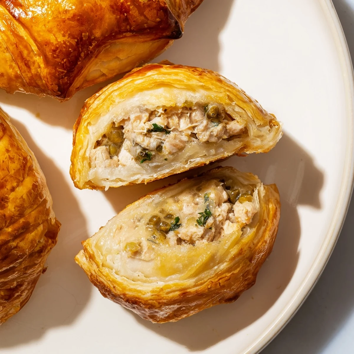 Enjoy the irresistible, portable taste of Chicken Piccata Mini Hand Pies, with a buttery, golden crust and flavorful filling.