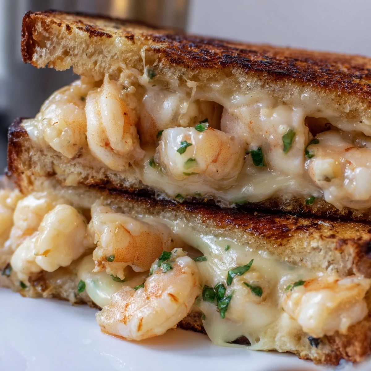 Garlic Butter Shrimp Cheese