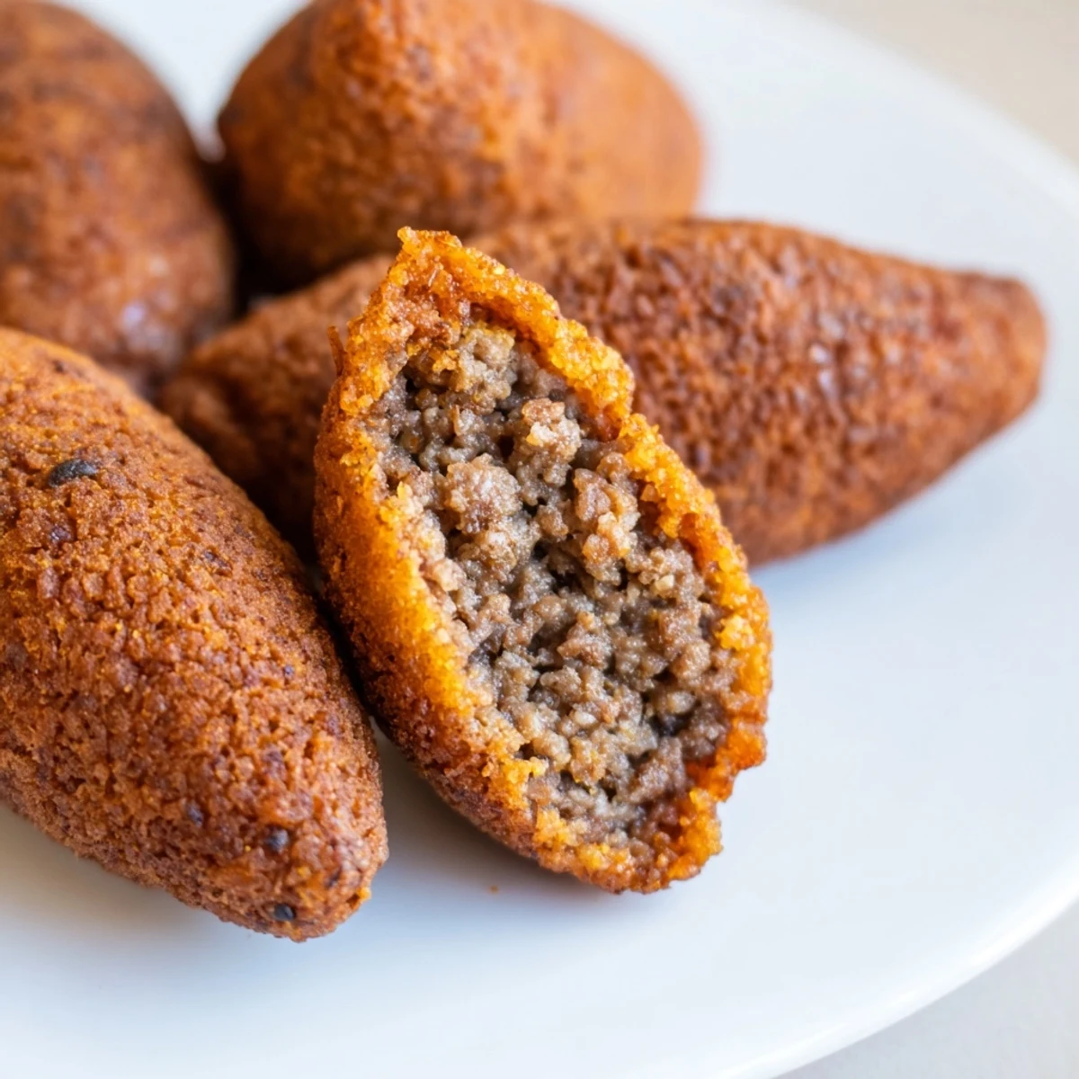Lebanese Kibbeh Spiced Croquettes