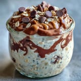 Peanut Butter Cup Overnight Oats