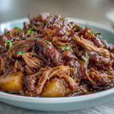 Honey Peach BBQ Pulled Pork