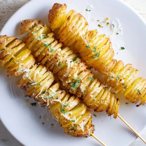Golden spiral-cut potatoes, air-fried to perfection, served with your favorite dipping sauce.  