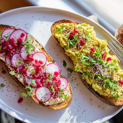 Bright Bold Breakfast Toasts