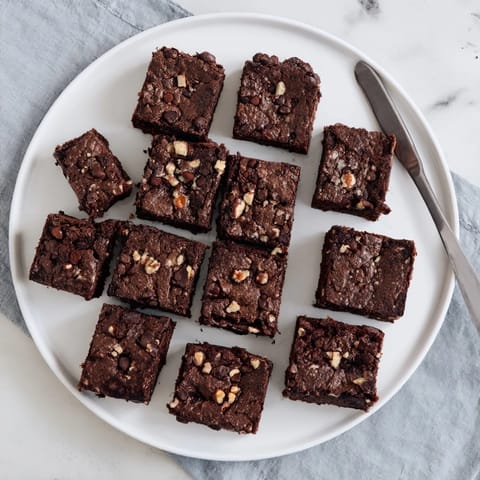 Zero-Waste Brownies Nut Pulp