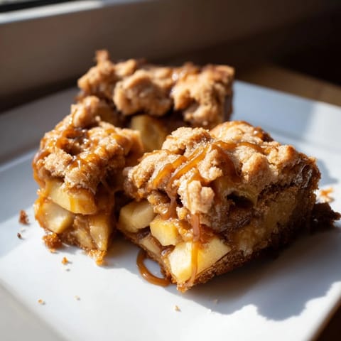 Caramel Apple Cookie Bars