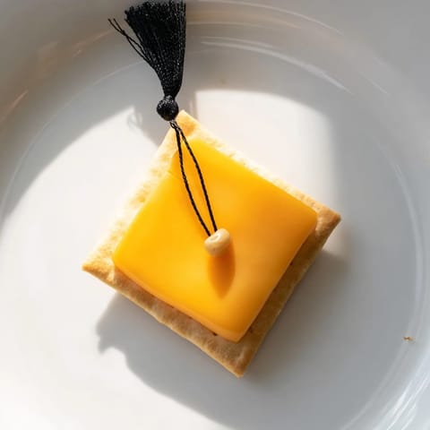 Whimsical Graduation Cap Snack