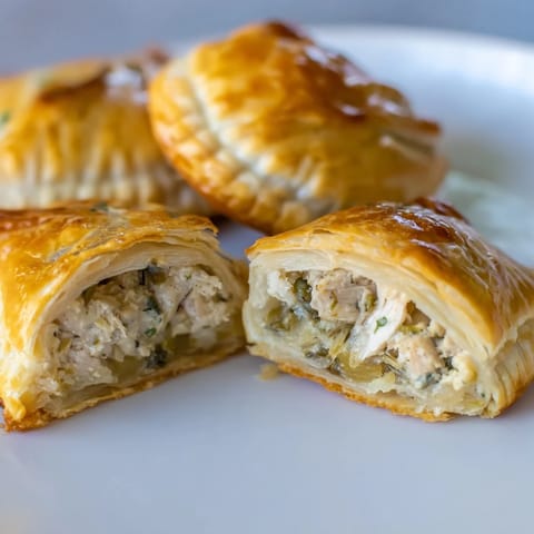 Chicken Piccata Mini Pies