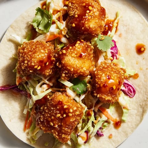 Hot Honey Chicken Tacos