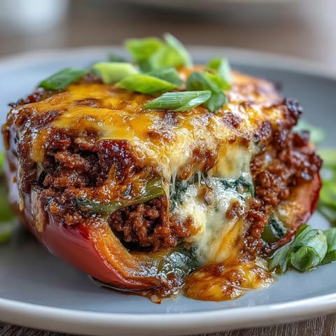 Keto Taco Stuffed Peppers