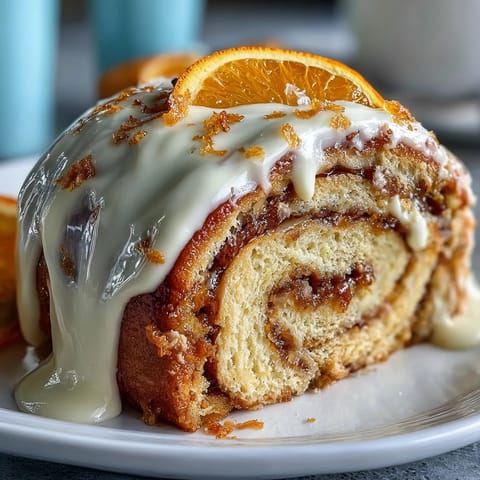 Soft Orange Rolls Delight