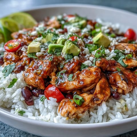 Salsa Chicken Bowls Summer