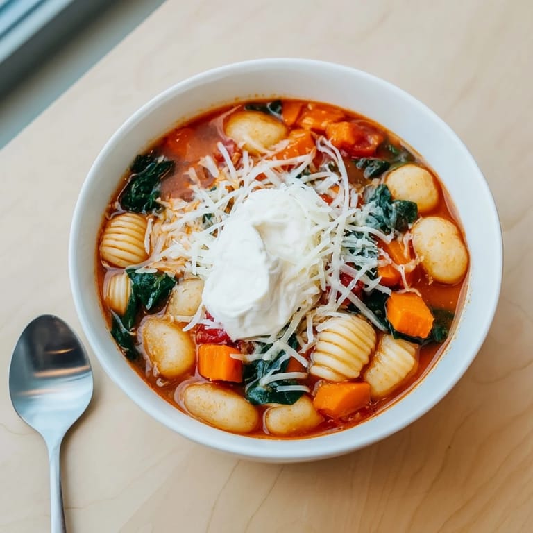 Rich, flavorful Lasagne Soup with savory herbs and creamy ricotta for a hearty meal.