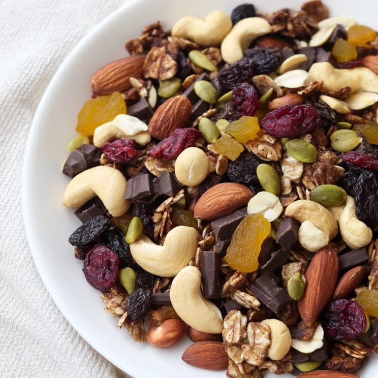 Serving suggestion: Enjoy a handful of flavorful Mountain High Adventure Snack Mix on your next hike.