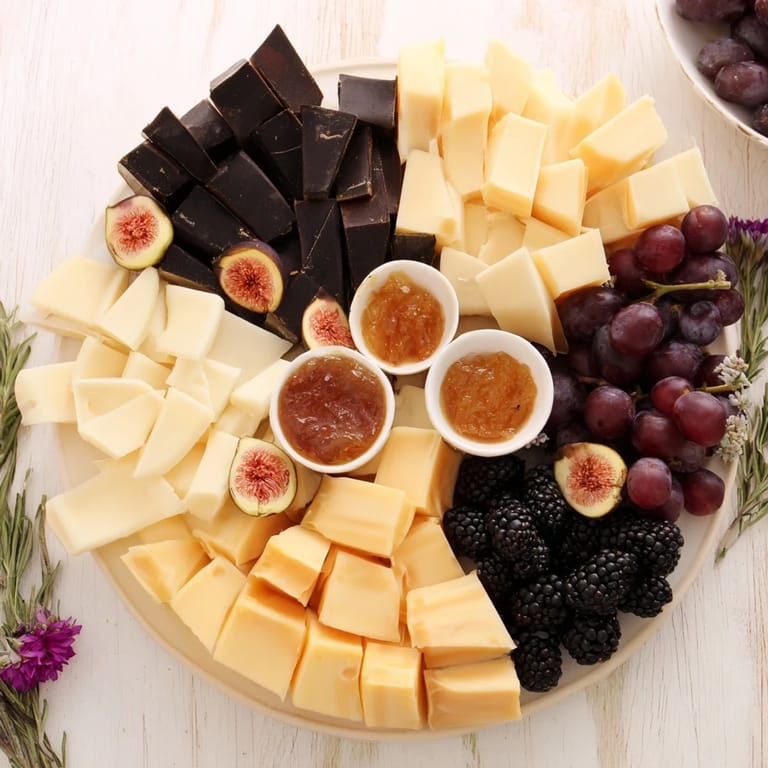 This eye-catching Ghostly Outline Halloween Charcuterie Board offers a spooky feast of crackers, cheeses, and olives.