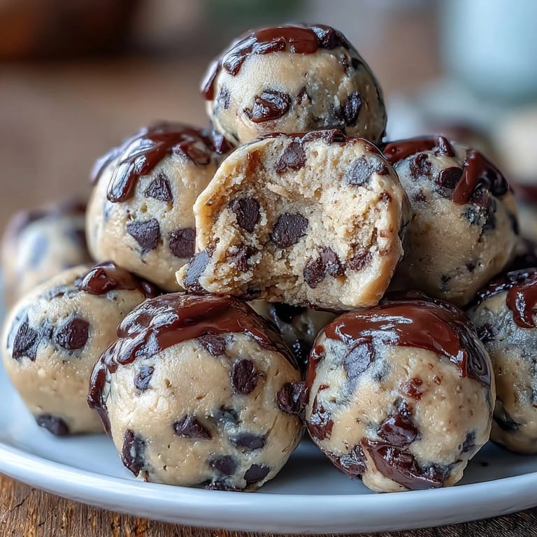Wholesome vegan bites made from blended chickpeas, almond butter, and chocolate chips—perfect for a healthy, easy-to-make indulgence.